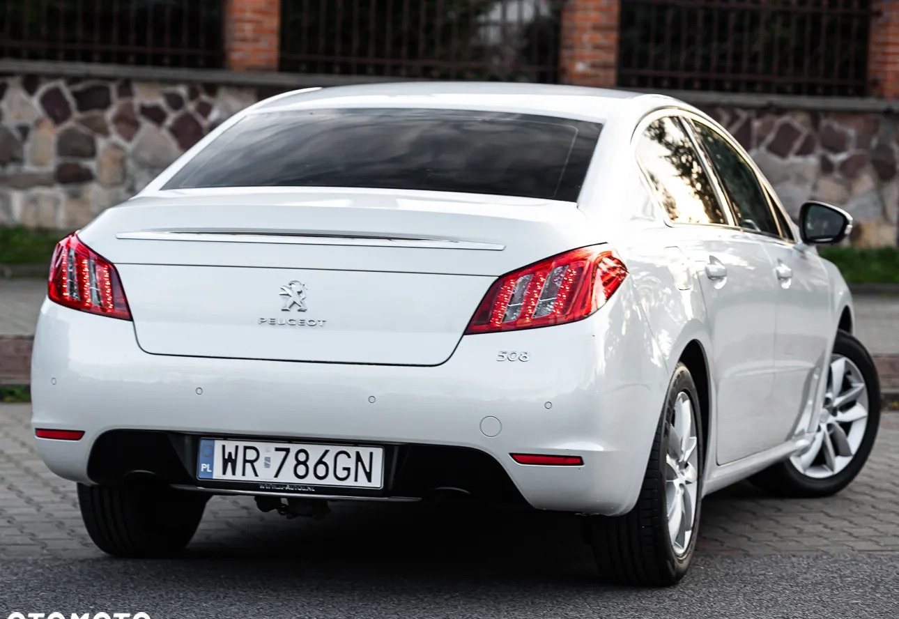 Peugeot 508 cena 26900 przebieg: 181000, rok produkcji 2011 z Jaraczewo małe 326